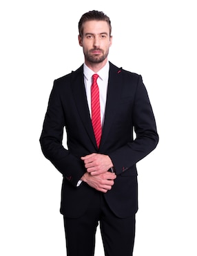 Corbata Pineda Covalin slim de seda estampada para hombre