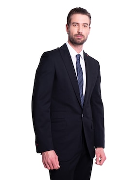 Corbata Pineda Covalin slim de seda estampada para hombre