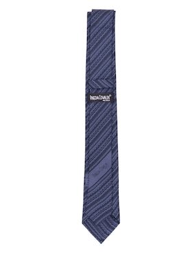 Corbata Pineda Covalin slim de seda estampada para hombre