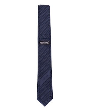 Corbata Pineda Covalin slim de seda estampada para hombre