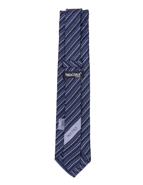 Corbata Pineda Covalin regular de seda estampada para hombre