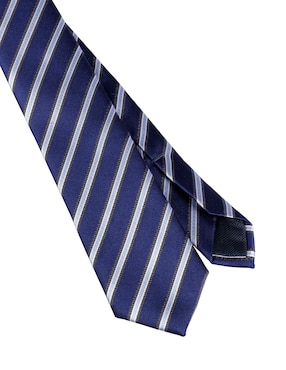 Corbata JBE slim estampado a rayas para hombre