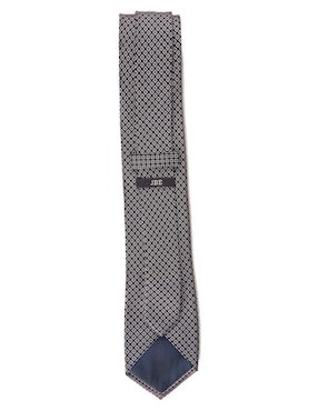 Corbata Jbe regular de seda estampado floral para hombre