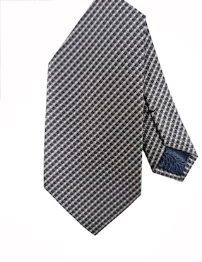 Corbata Ted Baker regular de seda estampado a cuadros para hombre
