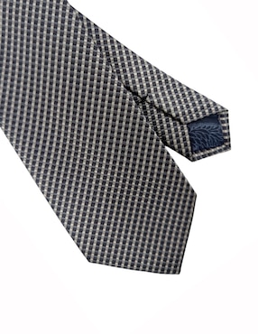 Corbata Ted Baker regular de seda estampado a cuadros para hombre