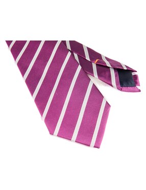 Corbata Jbe regular estampado a rayas para hombre