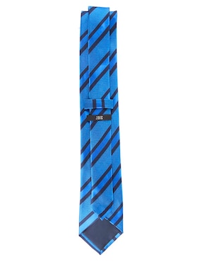 Corbata Jbe regular de seda estampado a rayas para hombre