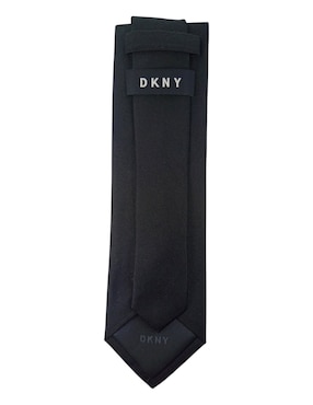 Corbata DKNY C 6-8.5 cm de seda estampado liso para hombre