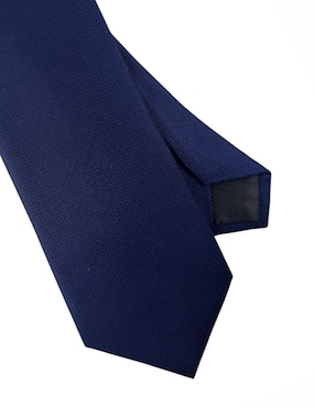 Corbata DKNY C regular de seda estampado liso para hombre