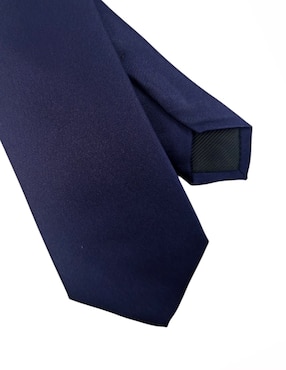 Corbata DKNY C 6-8.5 cm de seda estampado liso para hombre