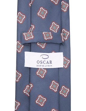 Corbata Oscar de la Renta regular estampado floral para hombre