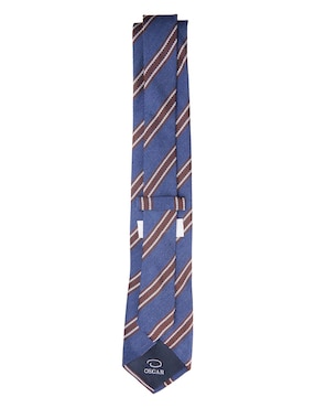 Corbata Oscar de la Renta regular estampado a rayas para hombre