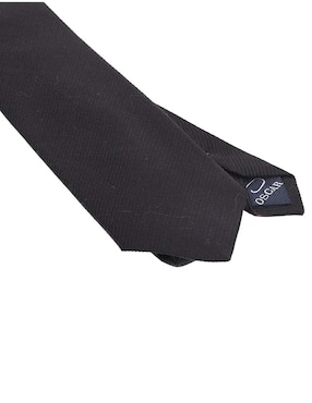 Corbata Oscar de la Renta regular de seda estampado a rayas para hombre
