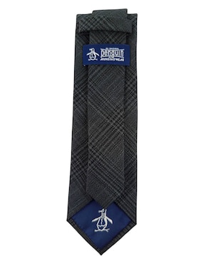 Corbata Original Penguin regular estampado a cuadros para hombre
