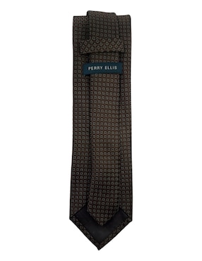 Corbata Perry Ellis regular de seda estampado floral para hombre