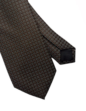 Corbata Perry Ellis regular de seda estampado floral para hombre