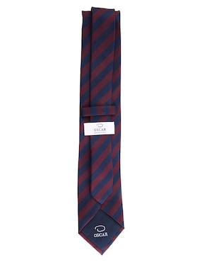 Corbata Oscar de la Renta regular estampado a rayas para hombre