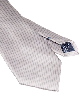 Corbata Oscar de la Renta regular estampado a rayas para hombre