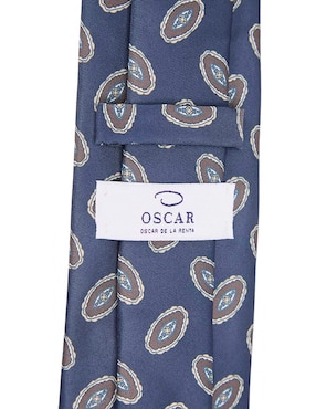 Corbata Oscar de la Renta regular estampado floral para hombre