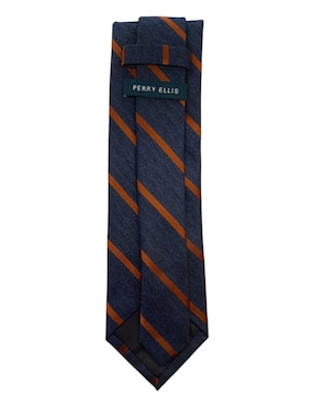 Corbata Perry Ellis regular estampado a rayas para hombre