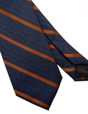 Corbata Perry Ellis regular estampado a rayas para hombre