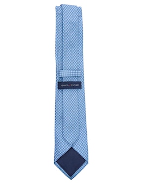Corbata Tommy Hilfiger regular de seda estampado lunares para hombre