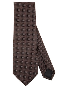 Corbata Calvin Klein regular estampado microprint para hombre
