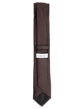 Corbata Calvin Klein regular estampado microprint para hombre