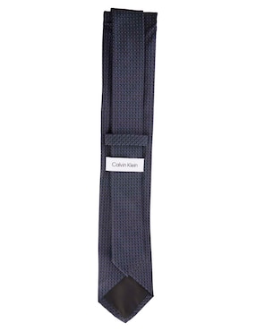 Corbata Calvin Klein regular estampado microprint para hombre