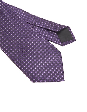 Corbata Calvin Klein regular estampado macroprint para hombre