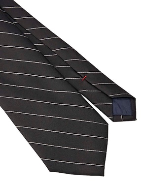 Corbata Tommy Hilfiger regular de seda estampado a rayas para hombre