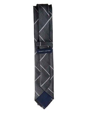 Corbata Tommy Hilfiger regular de seda estampado a cuadros para hombre