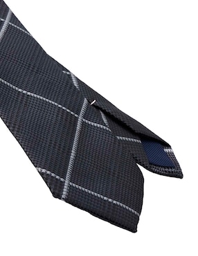 Corbata Tommy Hilfiger regular de seda estampado a cuadros para hombre