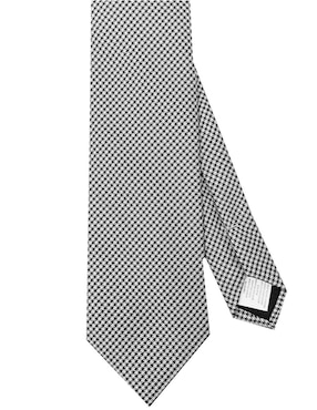 Corbata Nautica 6-8.5 cm estampado a cuadros para hombre
