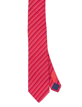 Corbata Pineda Covalin regular de seda estampado gráfico para hombre