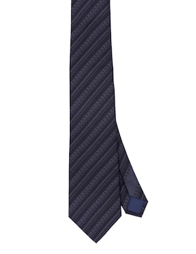 Corbata Pineda Covalin regular de seda estampado gráfico para hombre