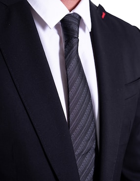Corbata Pineda Covalin regular de seda estampado gráfico para hombre