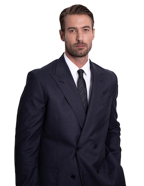 Corbata Pineda Covalin slim de seda estampada para hombre