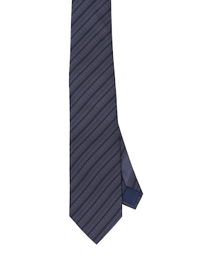 Corbata Pineda Covalin regular de seda estampado gráfico para hombre