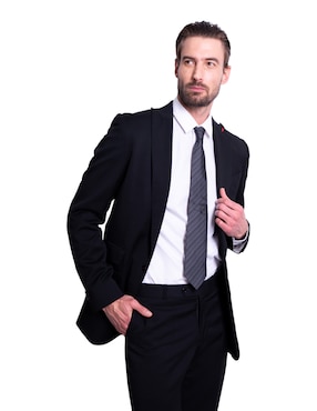 Corbata Pineda Covalin regular de seda estampado gráfico para hombre