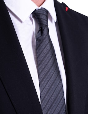 Corbata Pineda Covalin regular de seda estampado gráfico para hombre