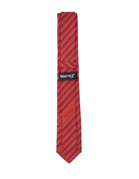 Corbata Pineda Covalin slim de seda estampada para hombre