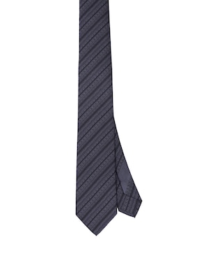Corbata Pineda Covalin slim de seda estampada para hombre
