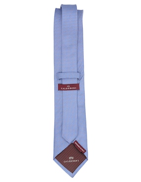 Corbata Calderoni regular de seda para hombre