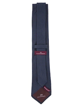 Corbata Calderoni regular de seda para hombre