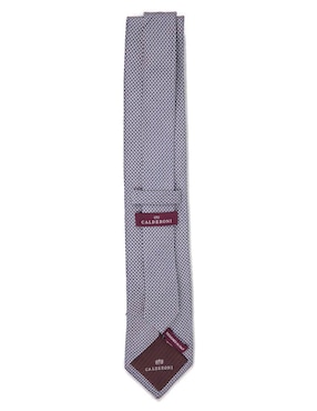 Corbata Calderoni regular de seda para  hombre
