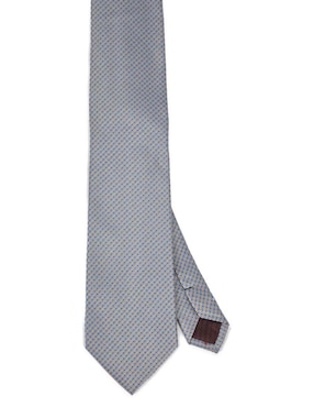 Corbata Calderoni regular de seda para hombre
