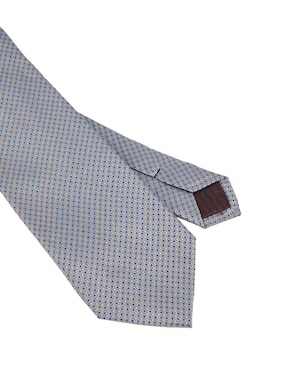 Corbata Calderoni regular de seda para hombre