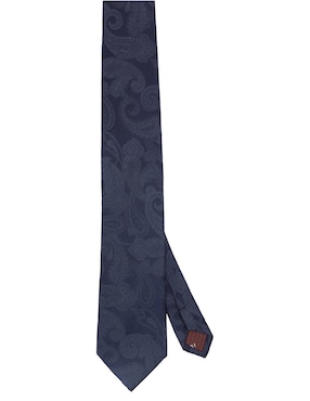 Corbata Calderoni regular de seda para hombre
