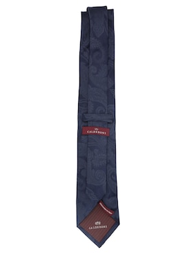 Corbata Calderoni regular de seda para hombre